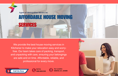 Affordable House Moving Services Kitchener
