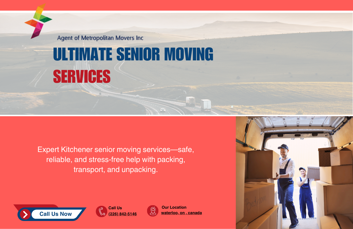 Kitchener Senior Moving Service