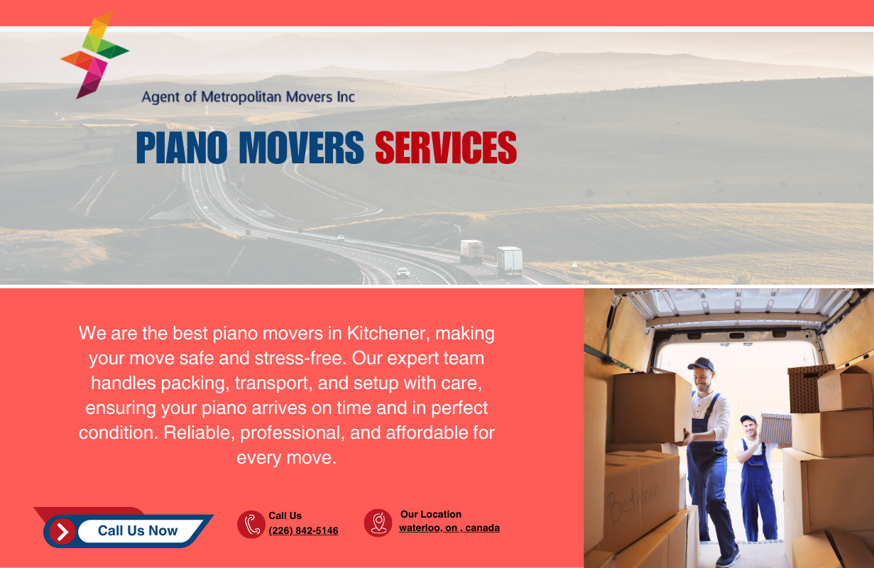 Piano Movers in Kitchener