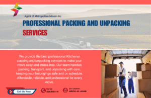 Professional Kitchener packing and unpacking services
