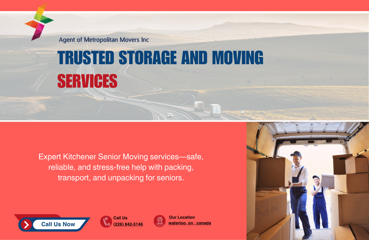 Storage and Moving Service Near Me in Kitchener