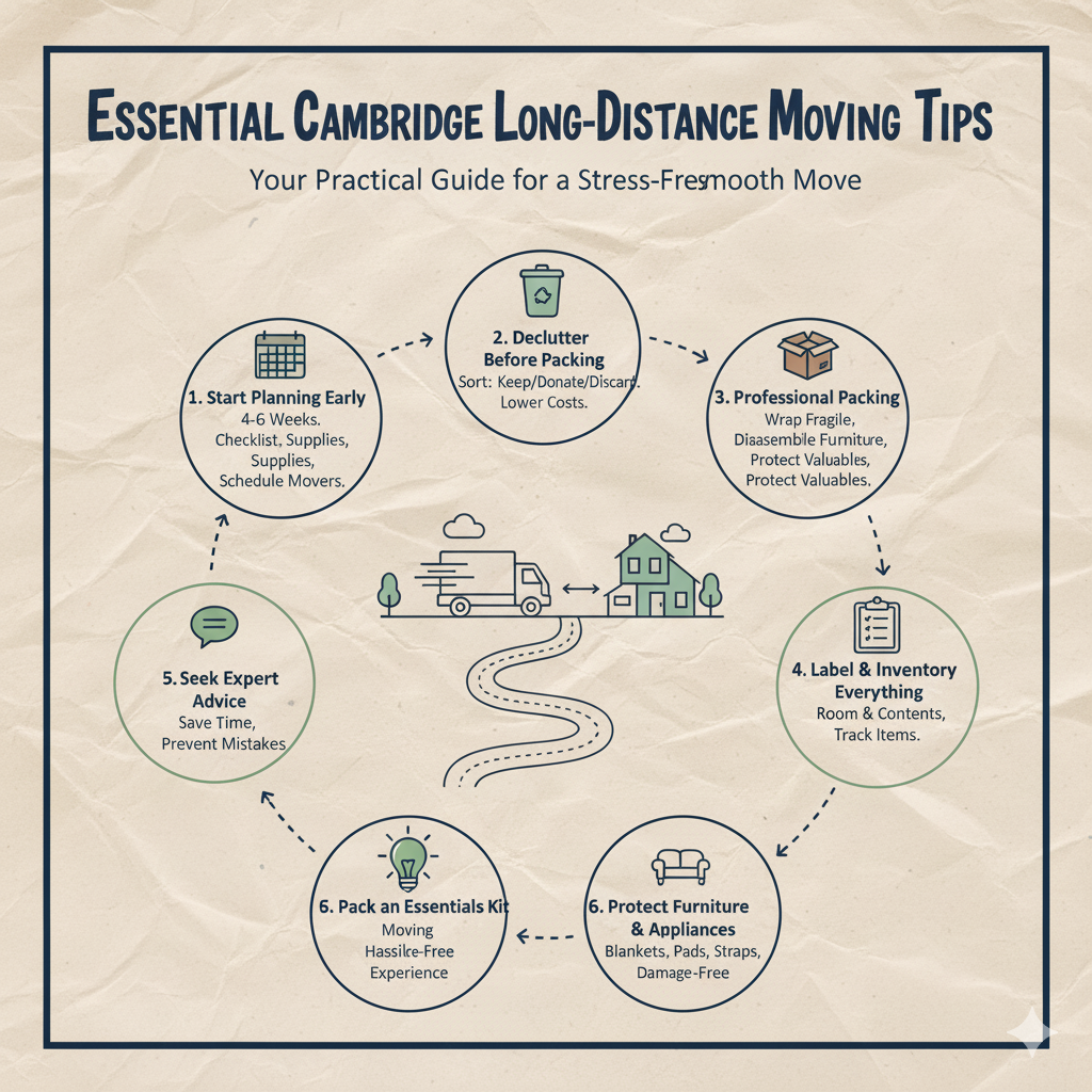 Cambridge Long-Distance Moving Tips: Your Complete Guide