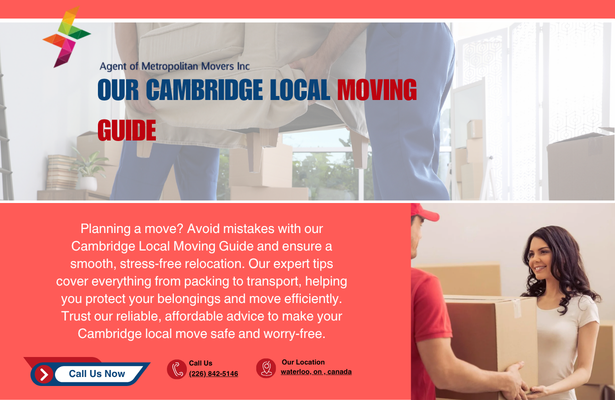 Our Cambridge Local Moving Guide