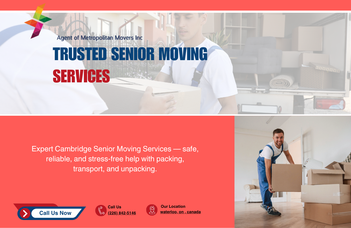 Senior Moving Services in Cambridge