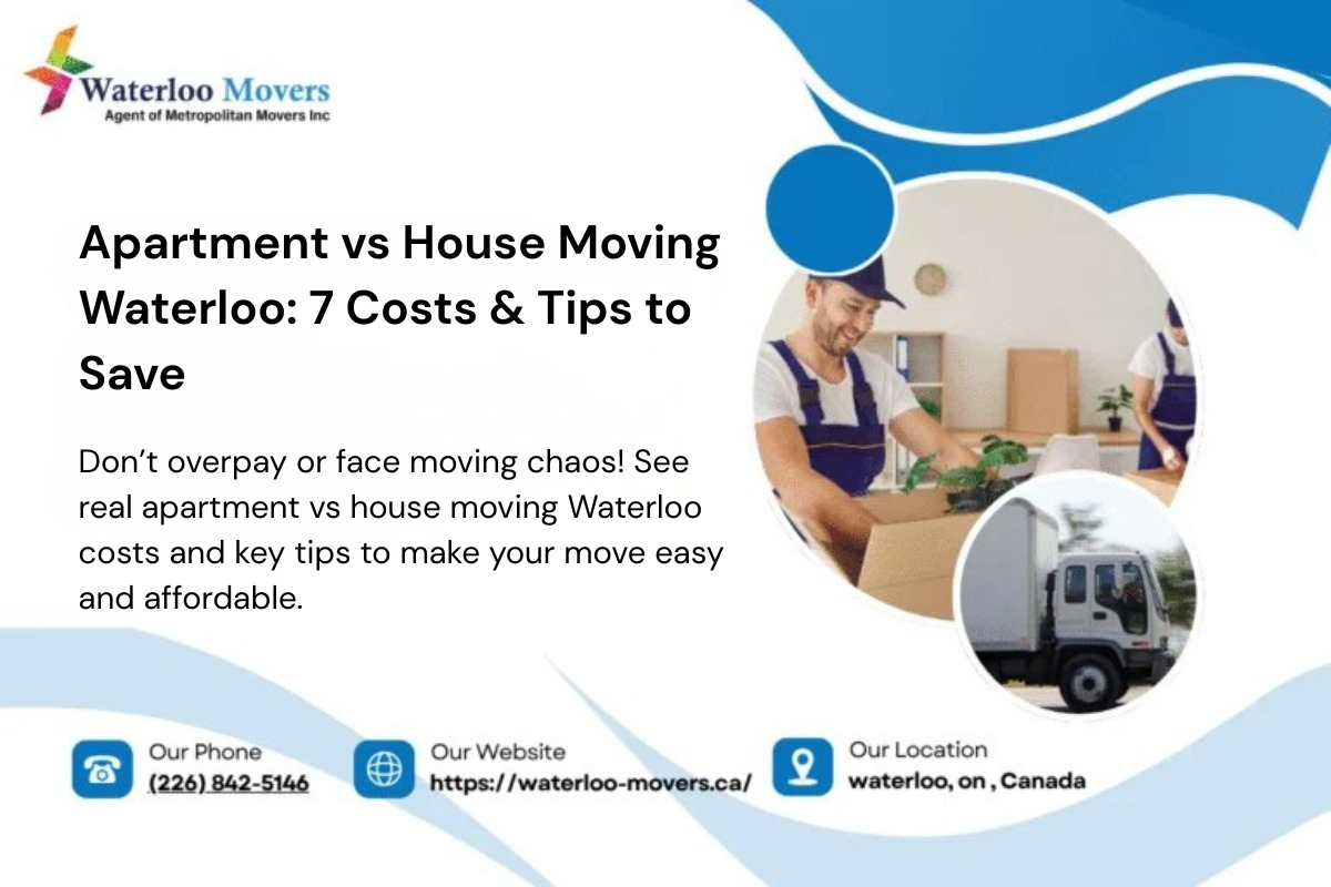 apartment vs house moving Waterloo