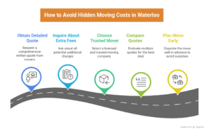 moving company extra charges Waterloo