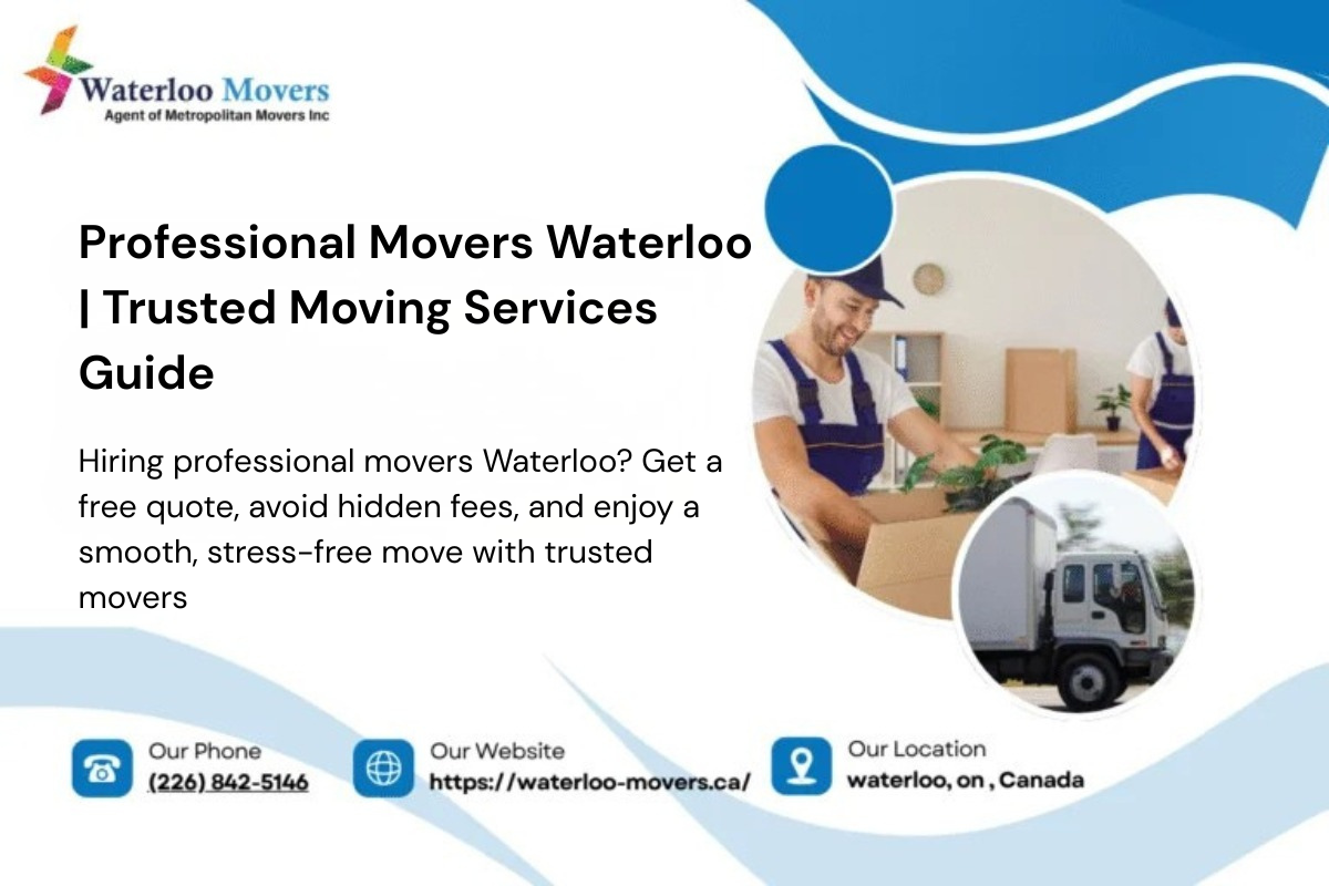 professional movers Waterloo