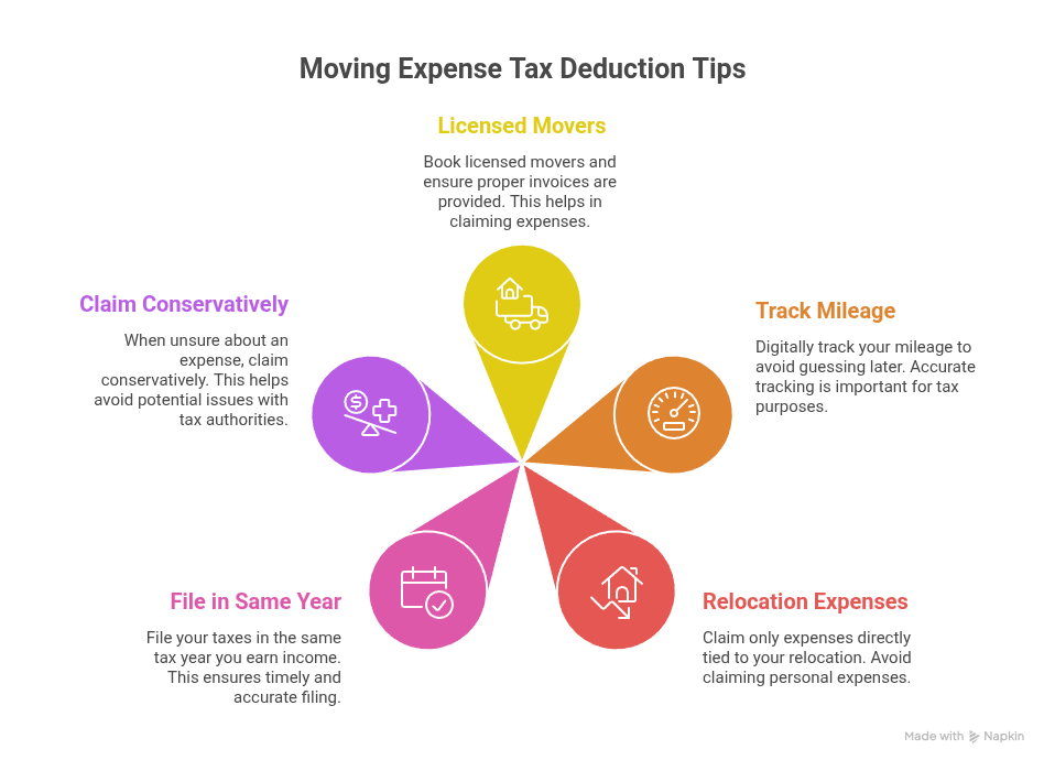 moving expenses tax deductible