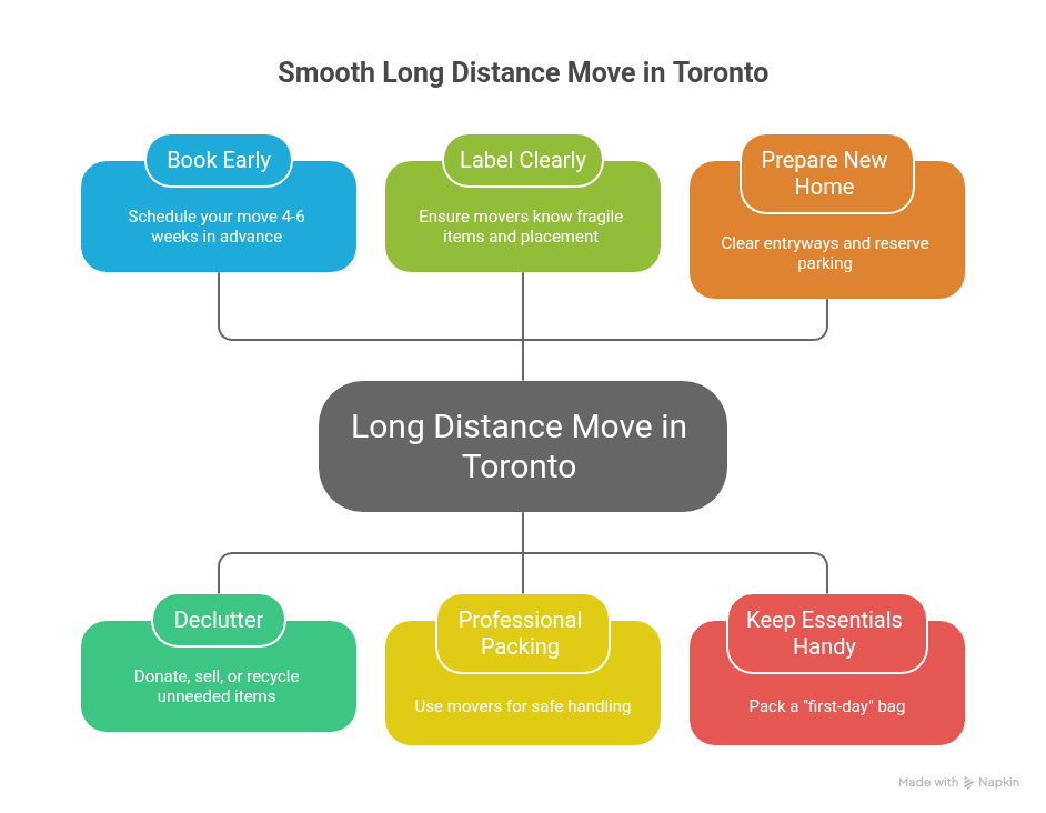 long distance movers toronto