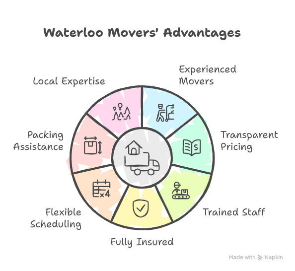 moving tips Waterloo to University District