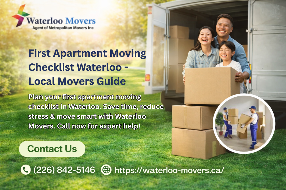 first apartment moving checklist