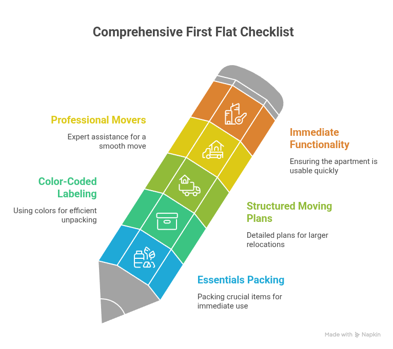 first flat checklist